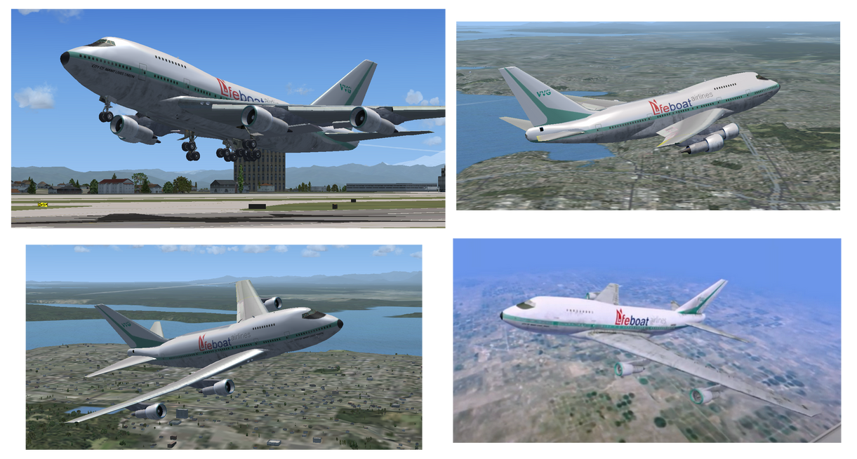 FSX Lifeboat Airlines 747SP by BroTheBeesAreGone on DeviantArt