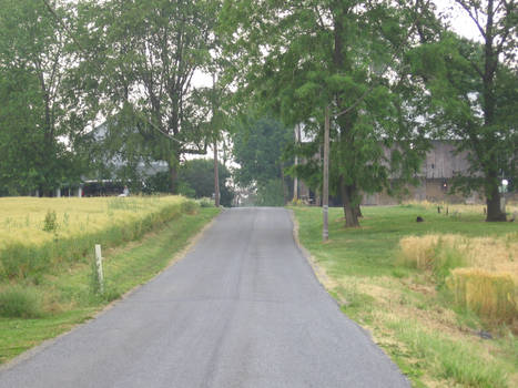 old-time modern road