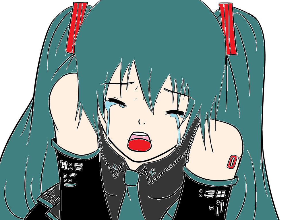 Miku Crying Reference Hatsune Miku Crying Chibi