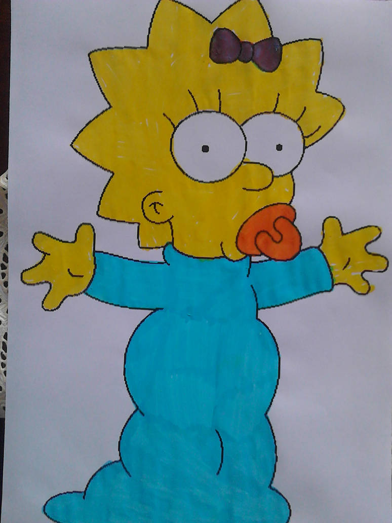 Simpsons-Maggie Simpson by MissSerbianJelena on DeviantArt