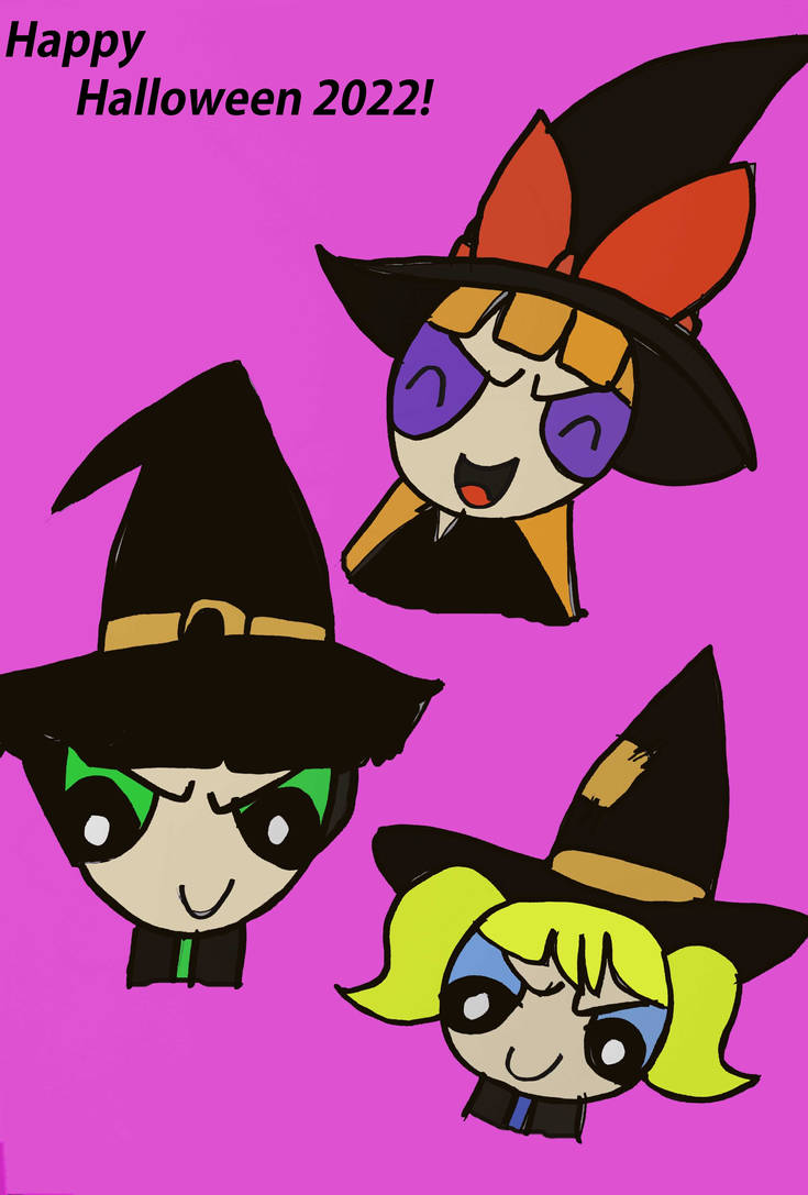 Powerpuff girls halloween 2022 by MissSerbianJelena on DeviantArt
