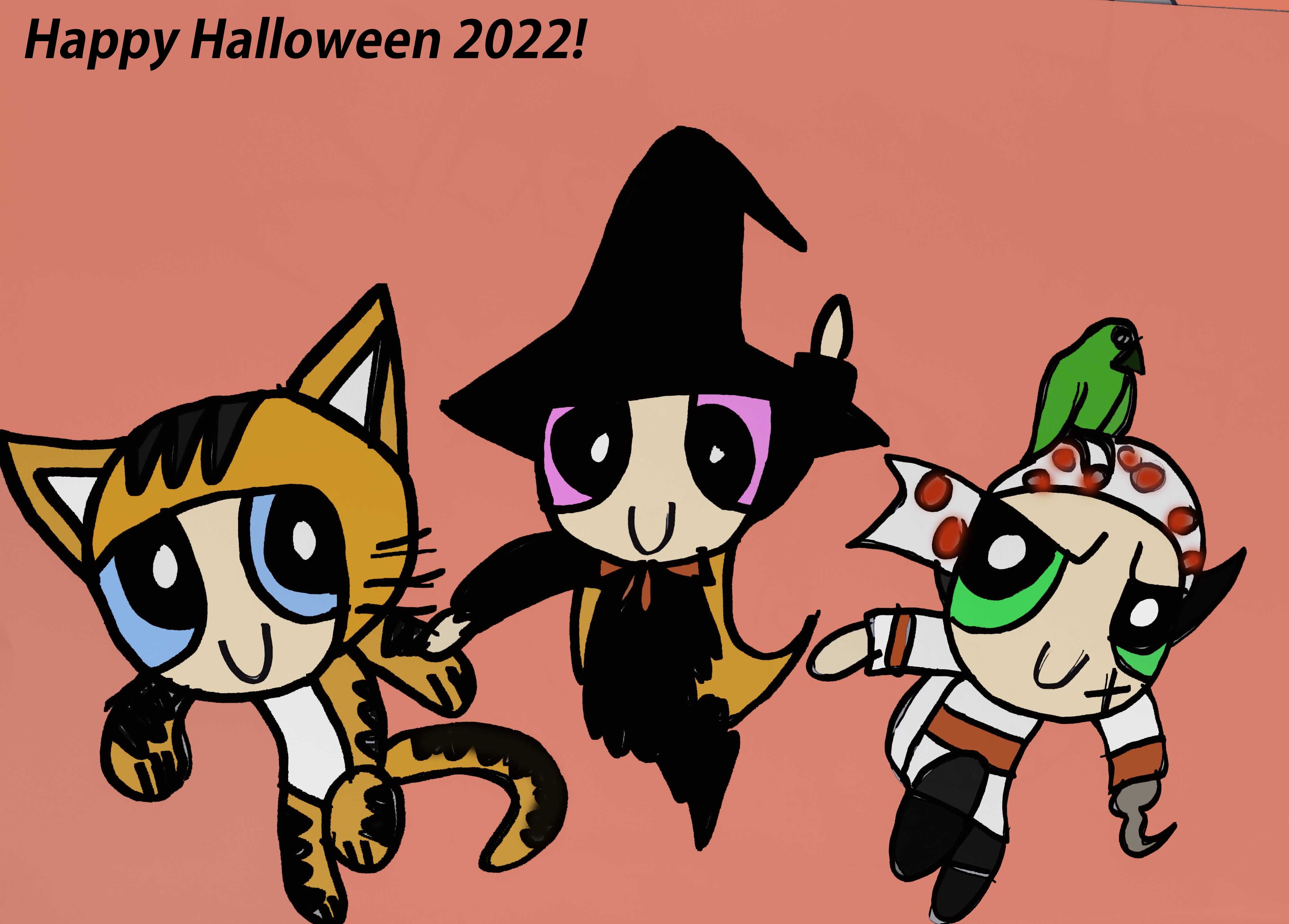 Powerpuff girls halloween 2022 by MissSerbianJelena on DeviantArt