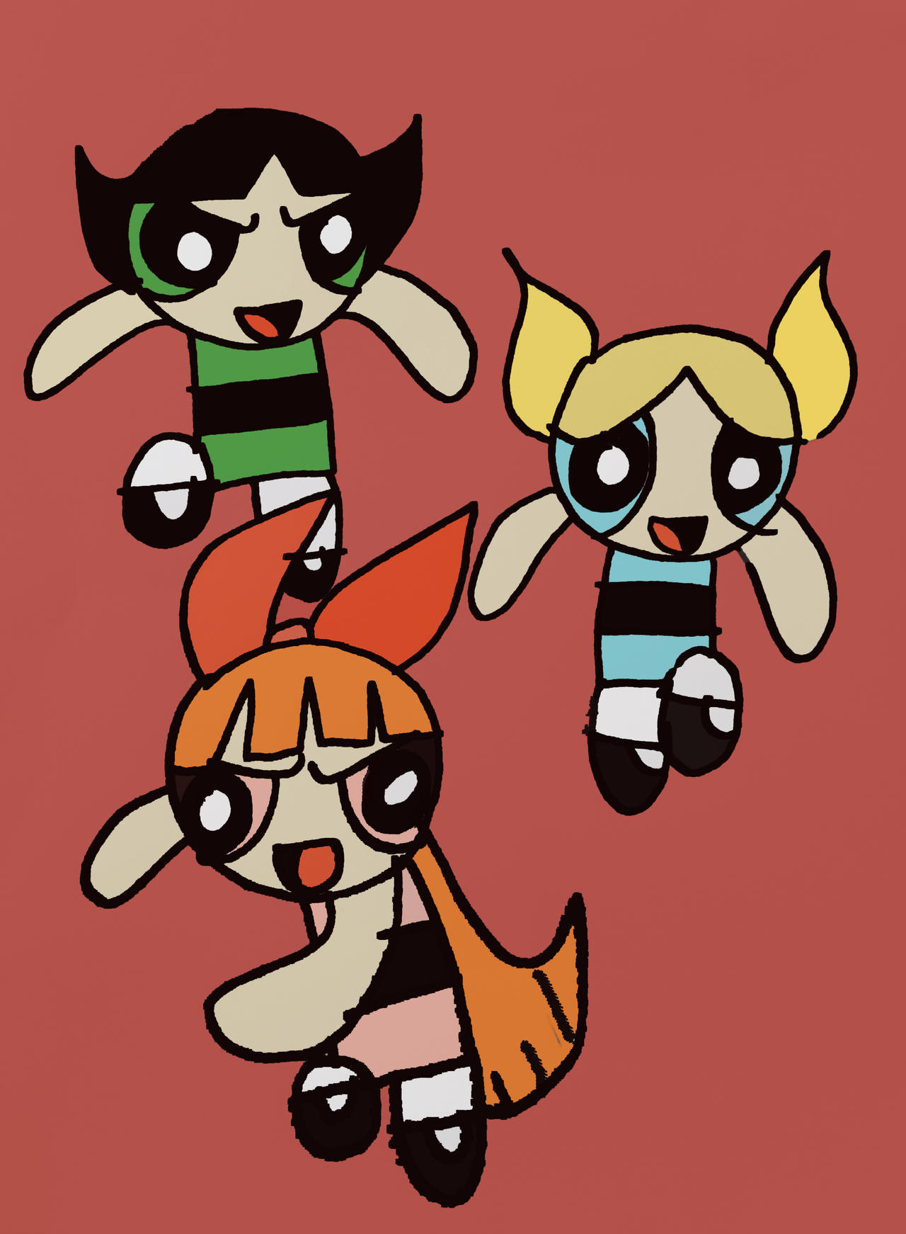 Powerpuff Style. Deviantart Powerpuff girls by MissSerbianJelena on DeviantArt