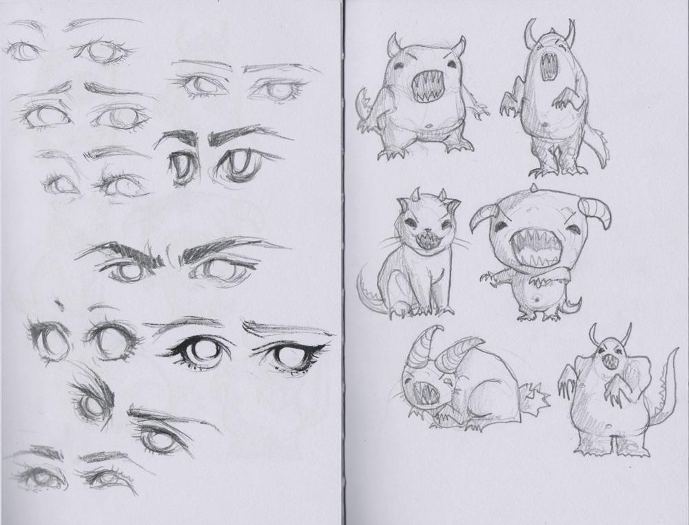 Eyes and monsters