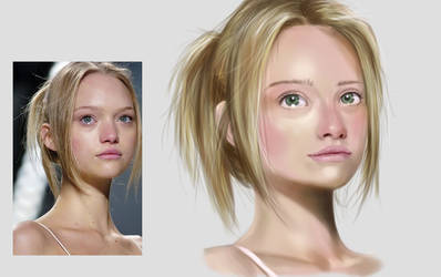 Gemma Ward Portrait