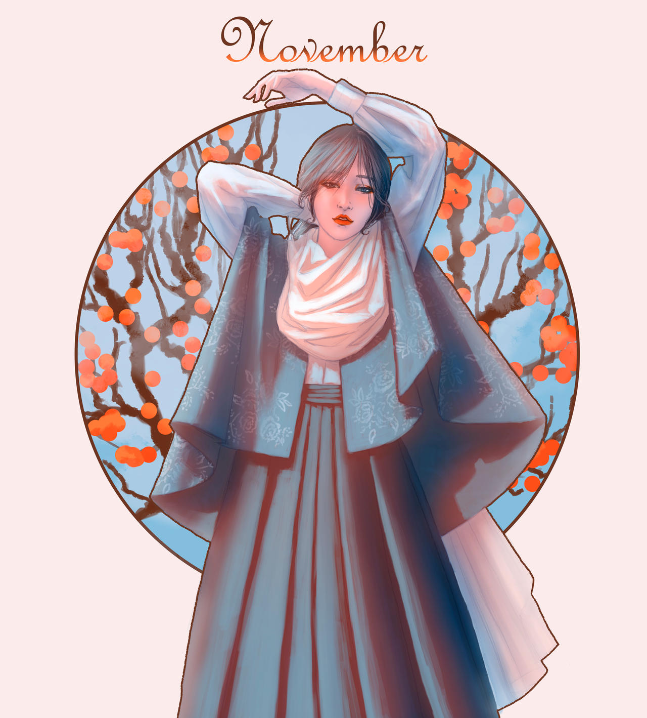 November Characters November by hellishburn on DeviantArt