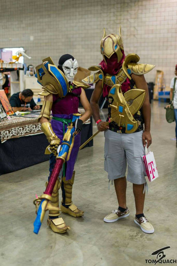 Jhin Cosplay Azir Cosplay From League Of Legends By Treycarter On
