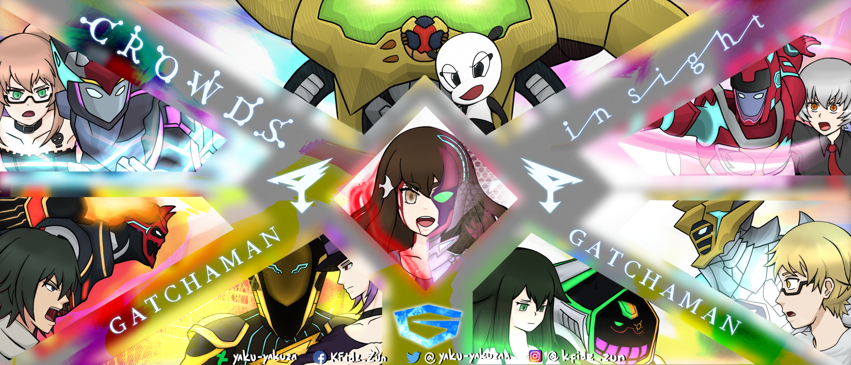 FANART Gatchaman Crowds Insight by yaku yakuza on DeviantArt