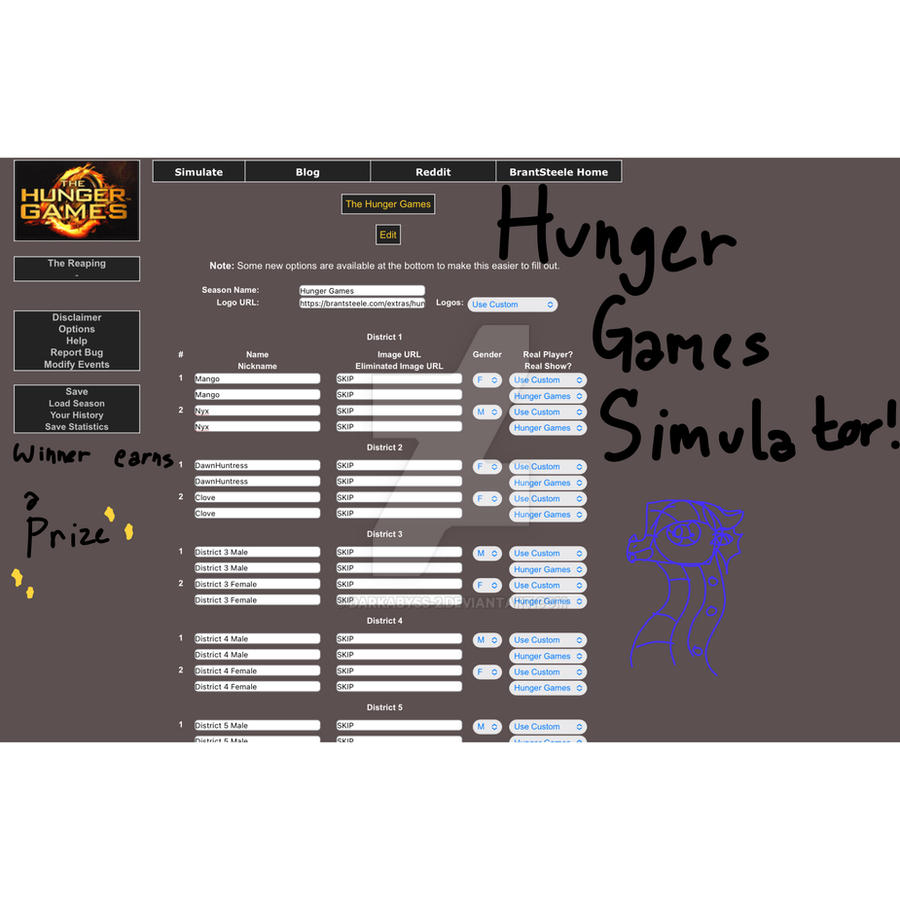 Hunger Games event by DarkAbyss-2 on DeviantArt