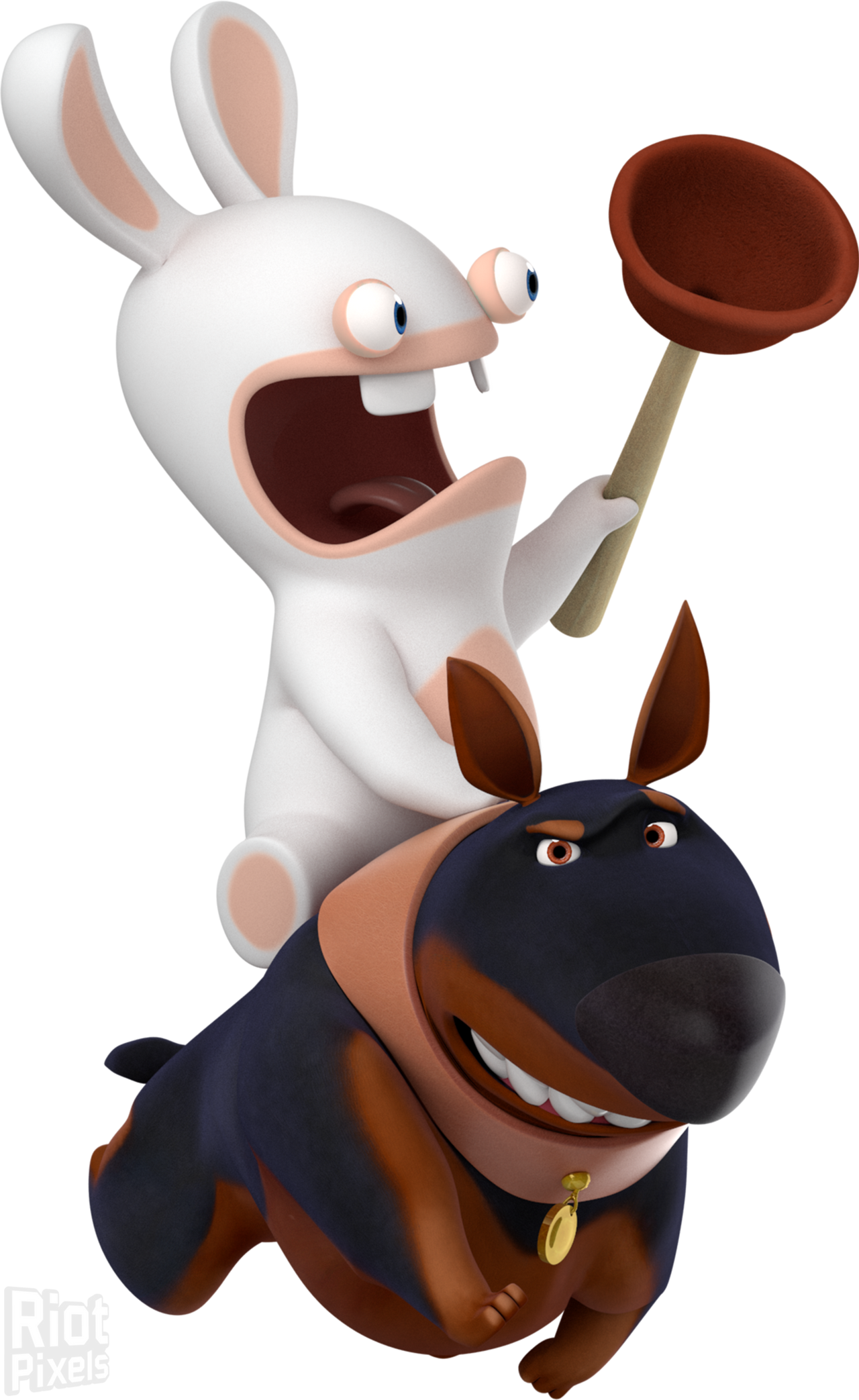Wig Rabbid Rabbid by fanmmsskittles on DeviantArt