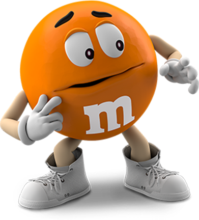 Orange M&M | Magnet