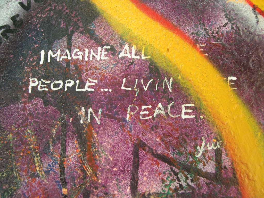 John Lennon Wall- Imagine