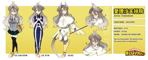 [P] Arisa Reference Sheet