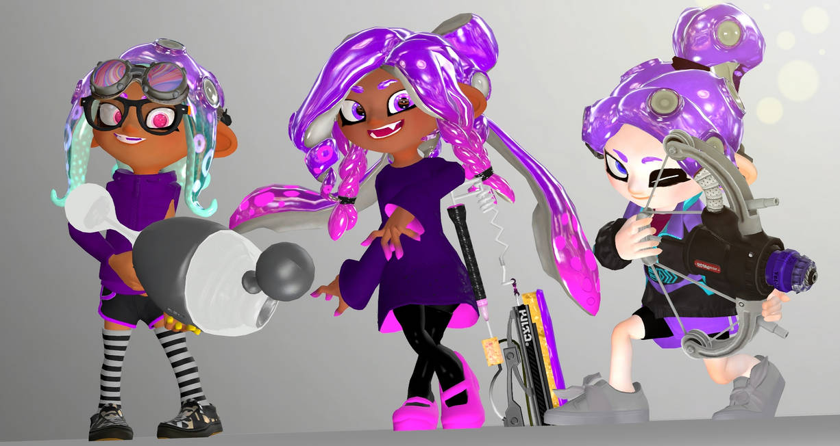 A Purple Team by TheInfiniteCorgi on DeviantArt
