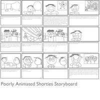 One of my storyboards for 'An News Episode'