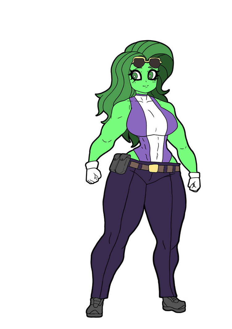 she hulk by franschesco on DeviantArt