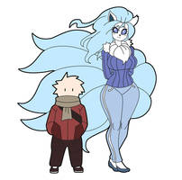 with Ninetales