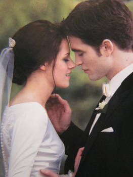 Edward and Bella before the kiss