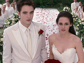 Bella and Edward at the Nightmare Wedding