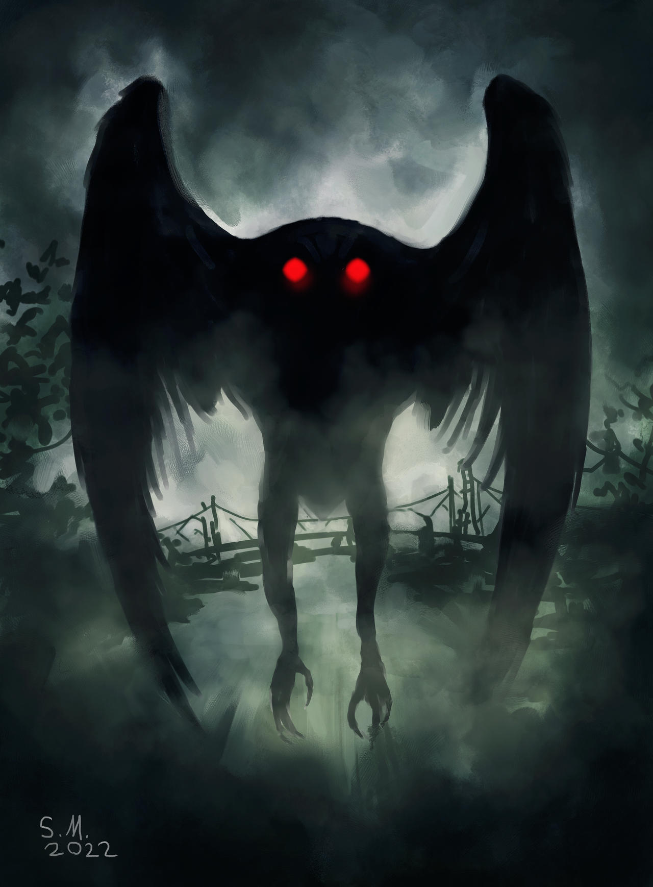 Mothman by MrZaru on DeviantArt