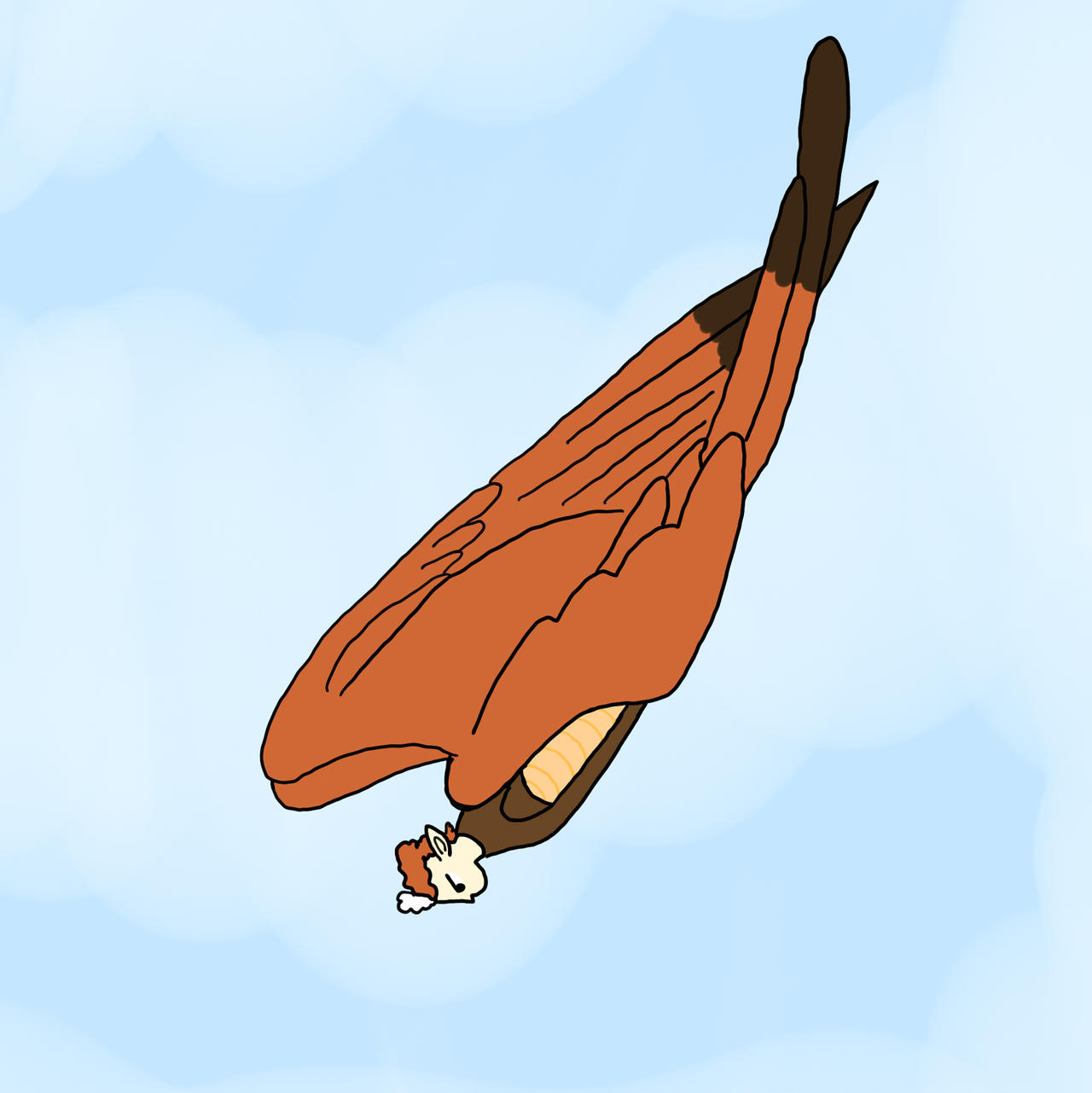 Random Flying Characters OCTober Day 11-Flying by Creativa-Artly01 on DeviantArt