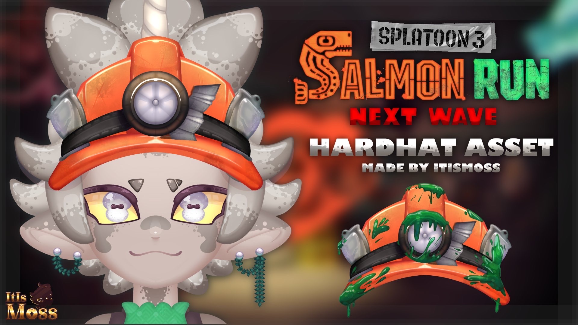 Splatoon Assets Vtuber Asset - Splatoon 3 salmon run by ItIsMoss on DeviantArt