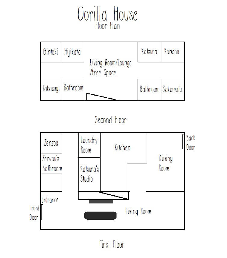 Gorilla House Floor Plan by anime-luvrHES on DeviantArt