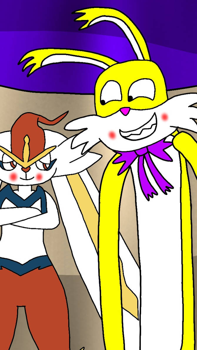 gigantamax cinderace and lucky rabbit by Noahgrajeda on DeviantArt