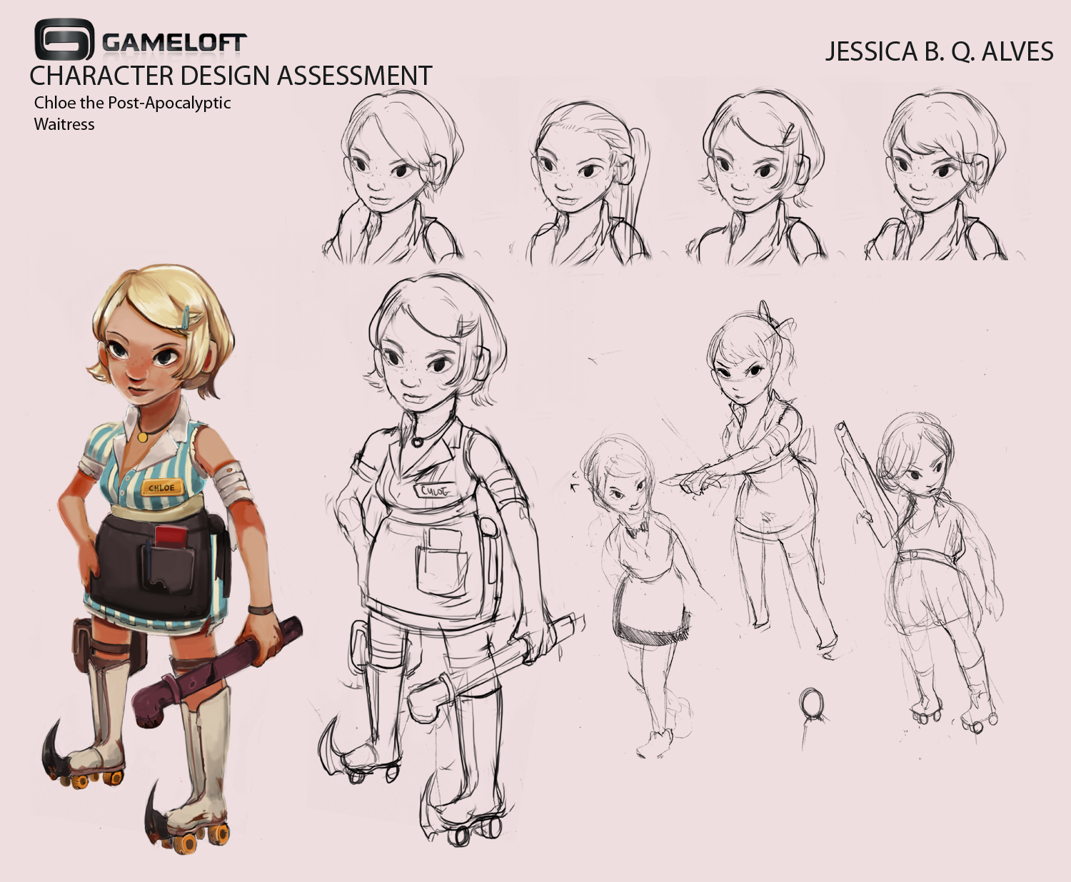 Color Character Design Test CHARACTER DESIGN TEST by stupah on DeviantArt