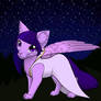 Twilight Sparkle as a cat