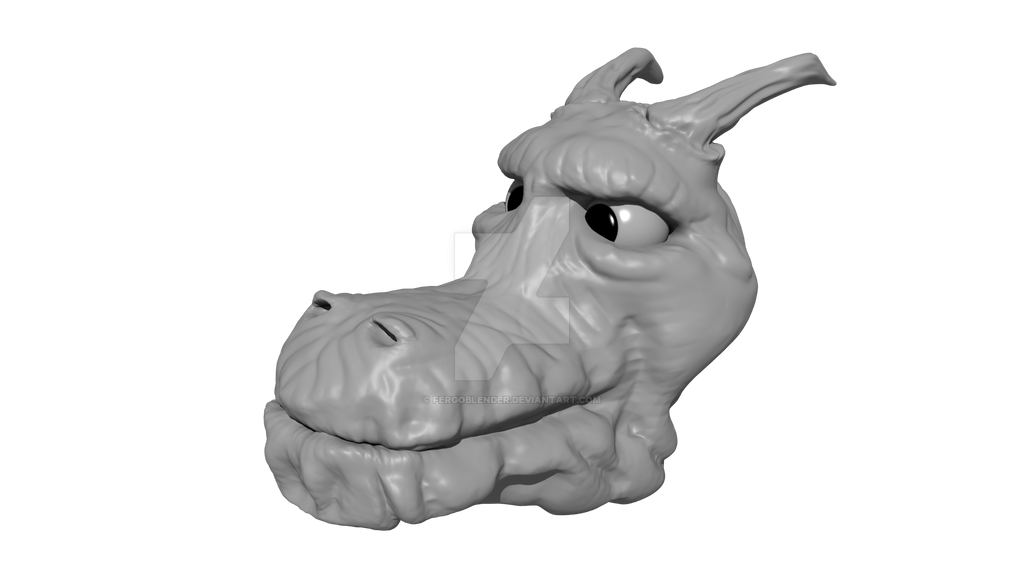 Dragon Head Sculpt