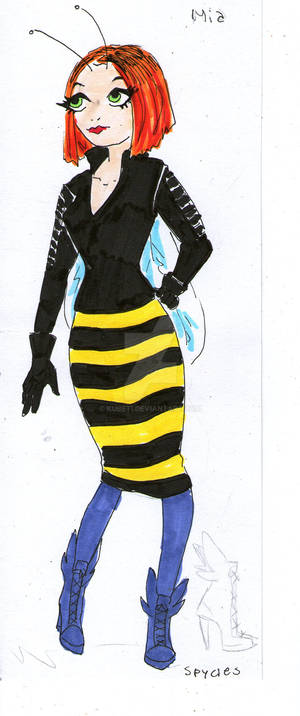 popular bee from cartoon