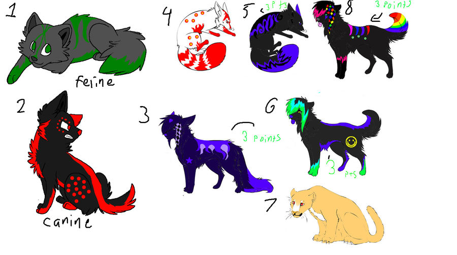 Abandoned adoptables sheet