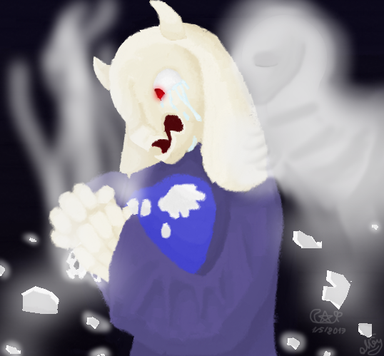 Undertale Fanart: Toriel is losing her son by unknowcat on DeviantArt