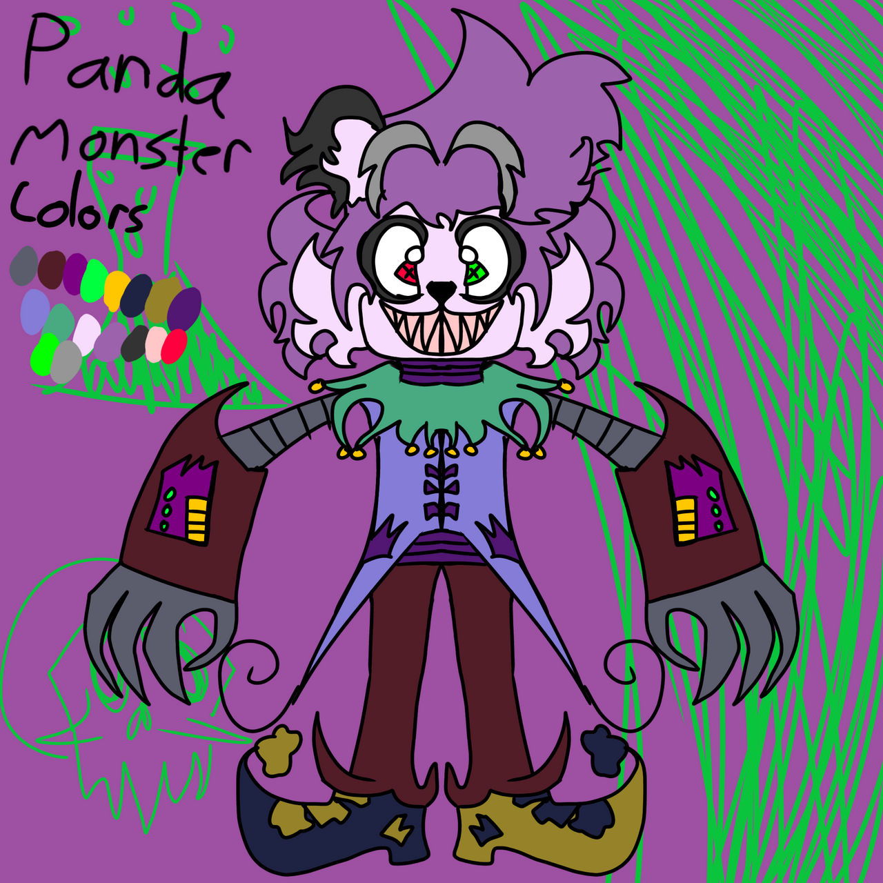 Panda monster by techno14 on DeviantArt