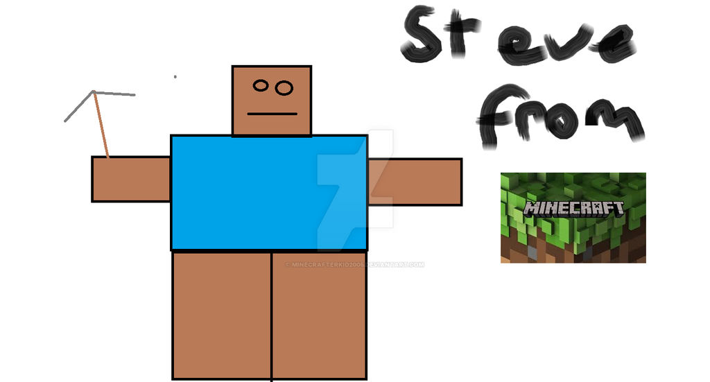 Steve from Minecraft by MinecrafterKid2005 on DeviantArt