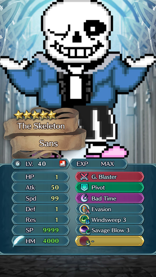 FEH Unit Builder Sans by MinecrafterKid2005 on DeviantArt