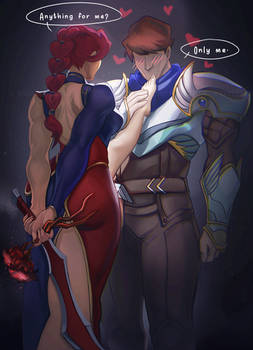 Katarina and Garen Lore | league of legends