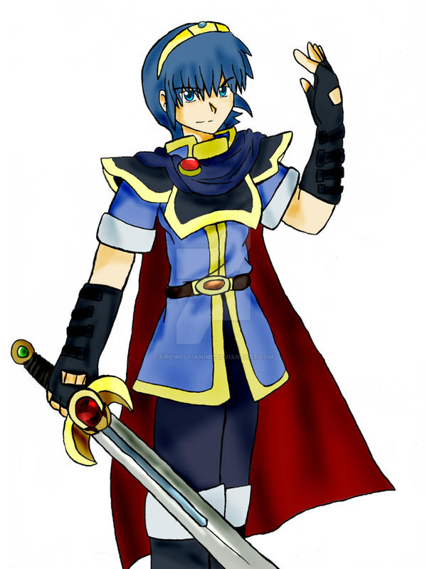 Marth by Firewolf-Anime on DeviantArt