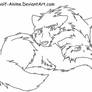 Wolf Comfort - LineArt