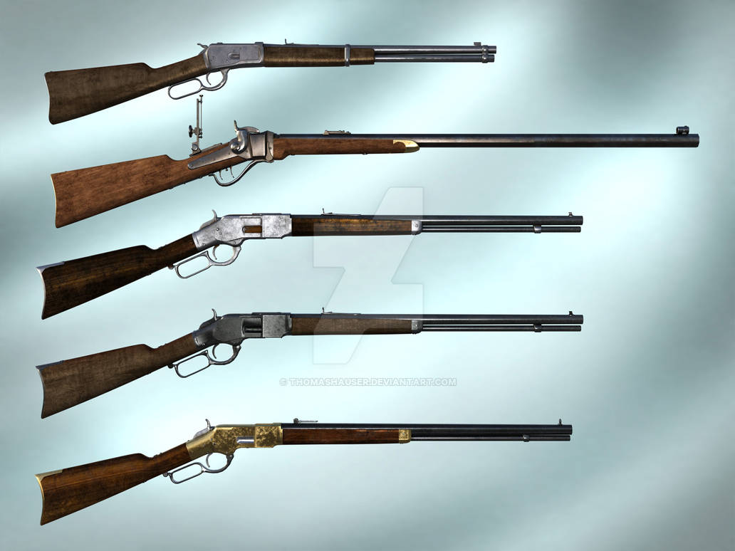 Western Rifle Collection by ThomasHauser on DeviantArt