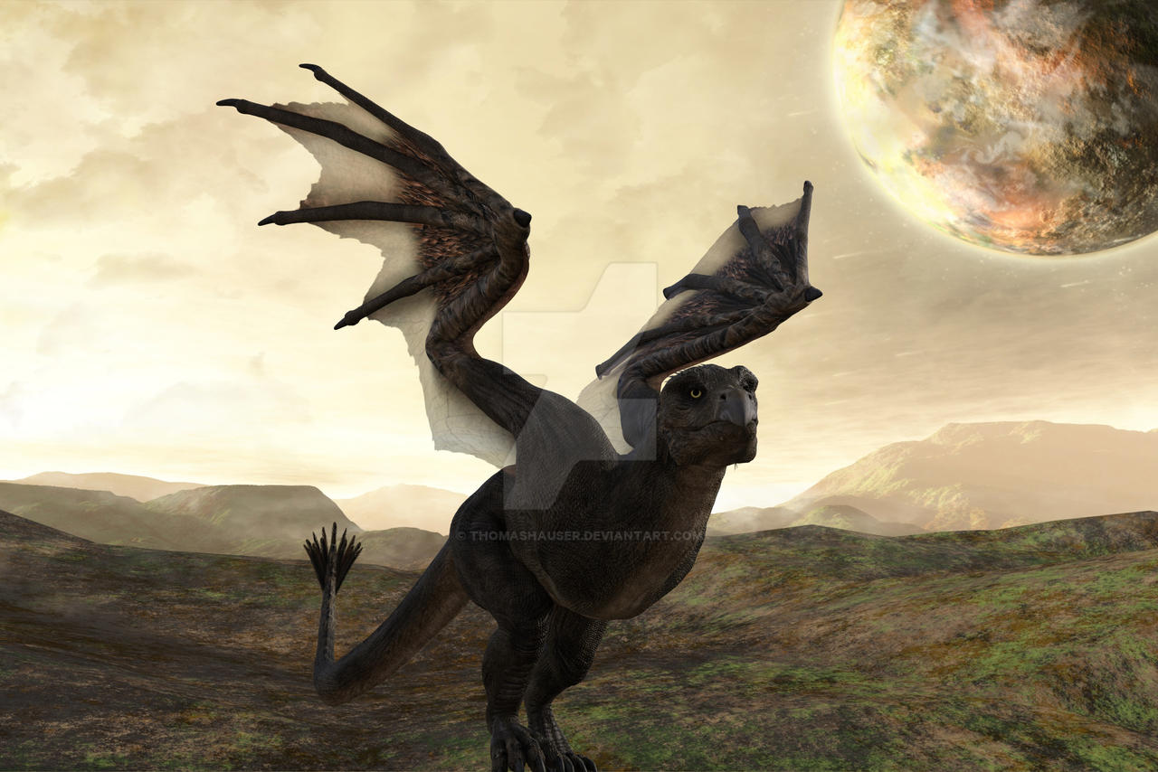 Raptor Dragon by ThomasHauser on DeviantArt