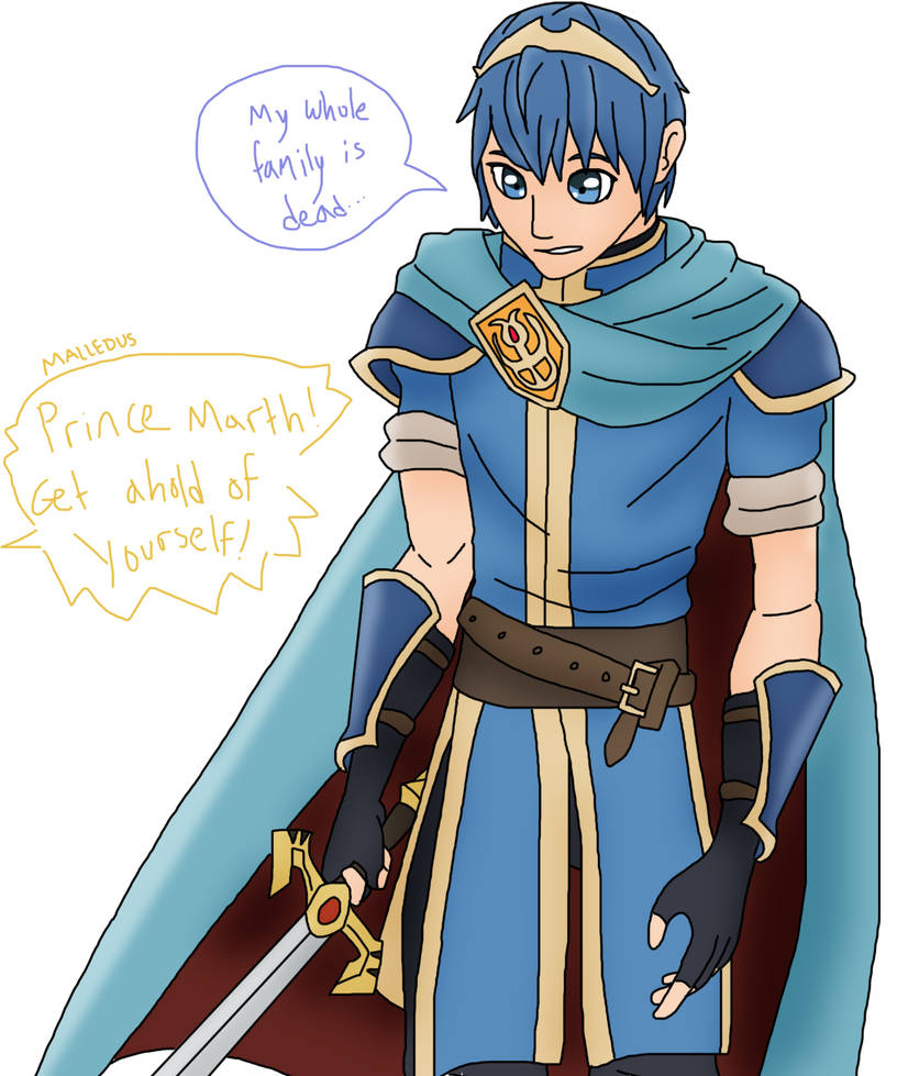 Marth- 1 by invalidghost on DeviantArt