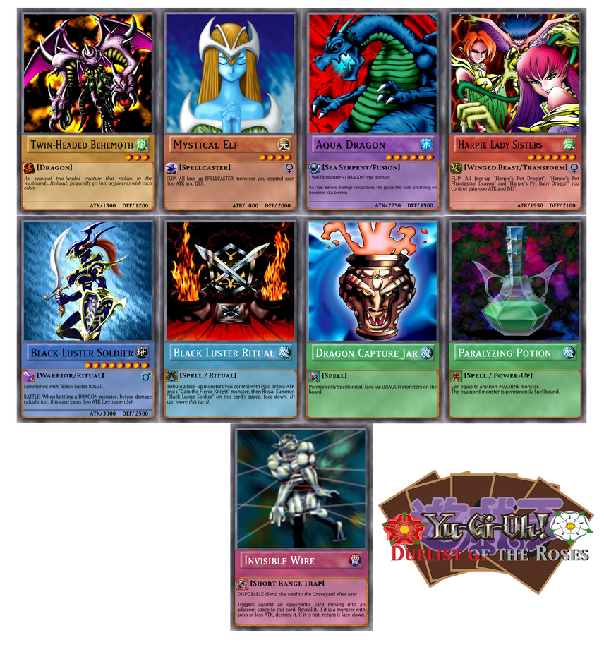 Yu-Gi-Oh! - Rose Duel Cards Example by lugia61617 on DeviantArt