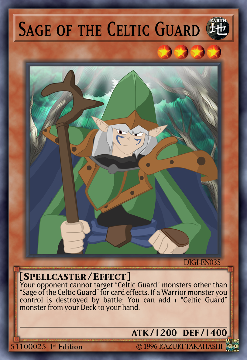 yugioh card celtic guardian - Super Rare (Unlimited 1200 An elf who learned to wield a sword Celtic Guardian - Ultra Rare