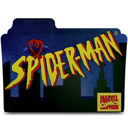 Spider-man serie tv animation folder icon