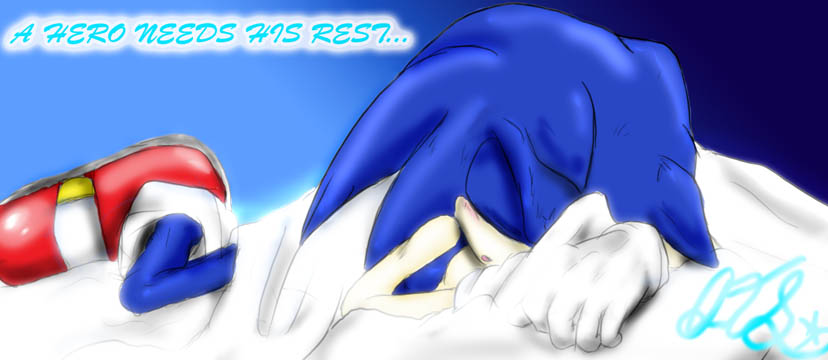 Rest Blue Hero