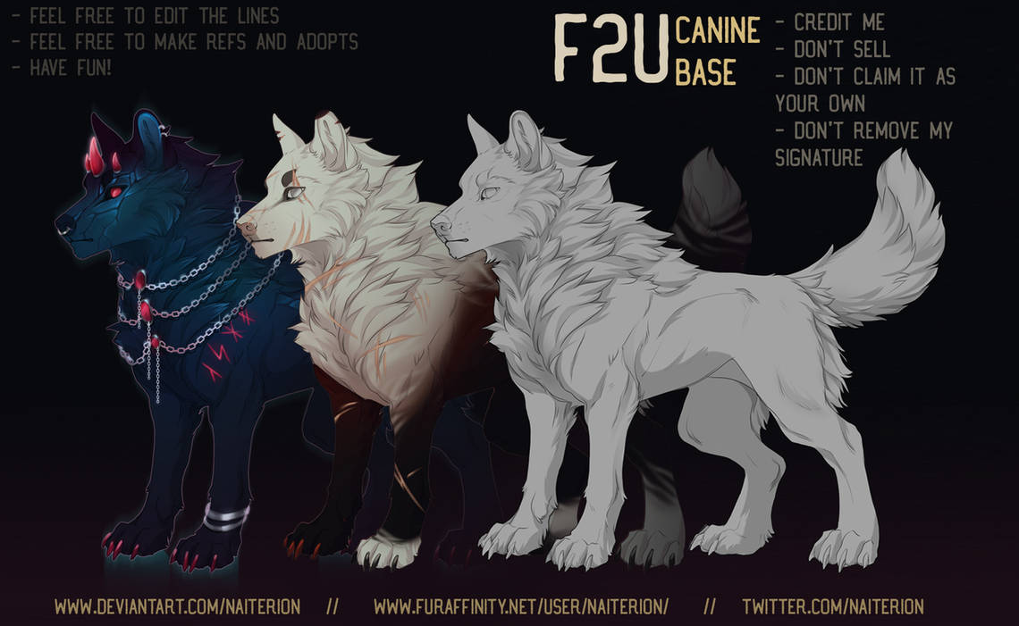 F2U - canine/wolf base