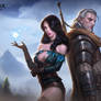 The Witcher- Geralt And Yennefer