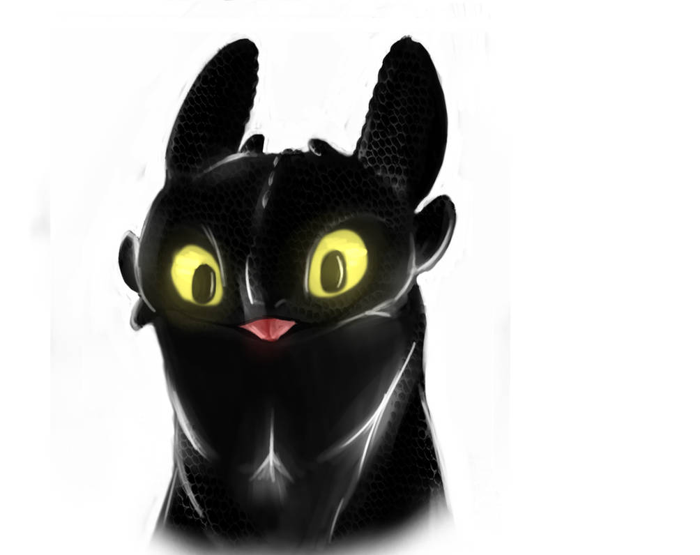 Toothless Doodle by Demon-Cinders on DeviantArt